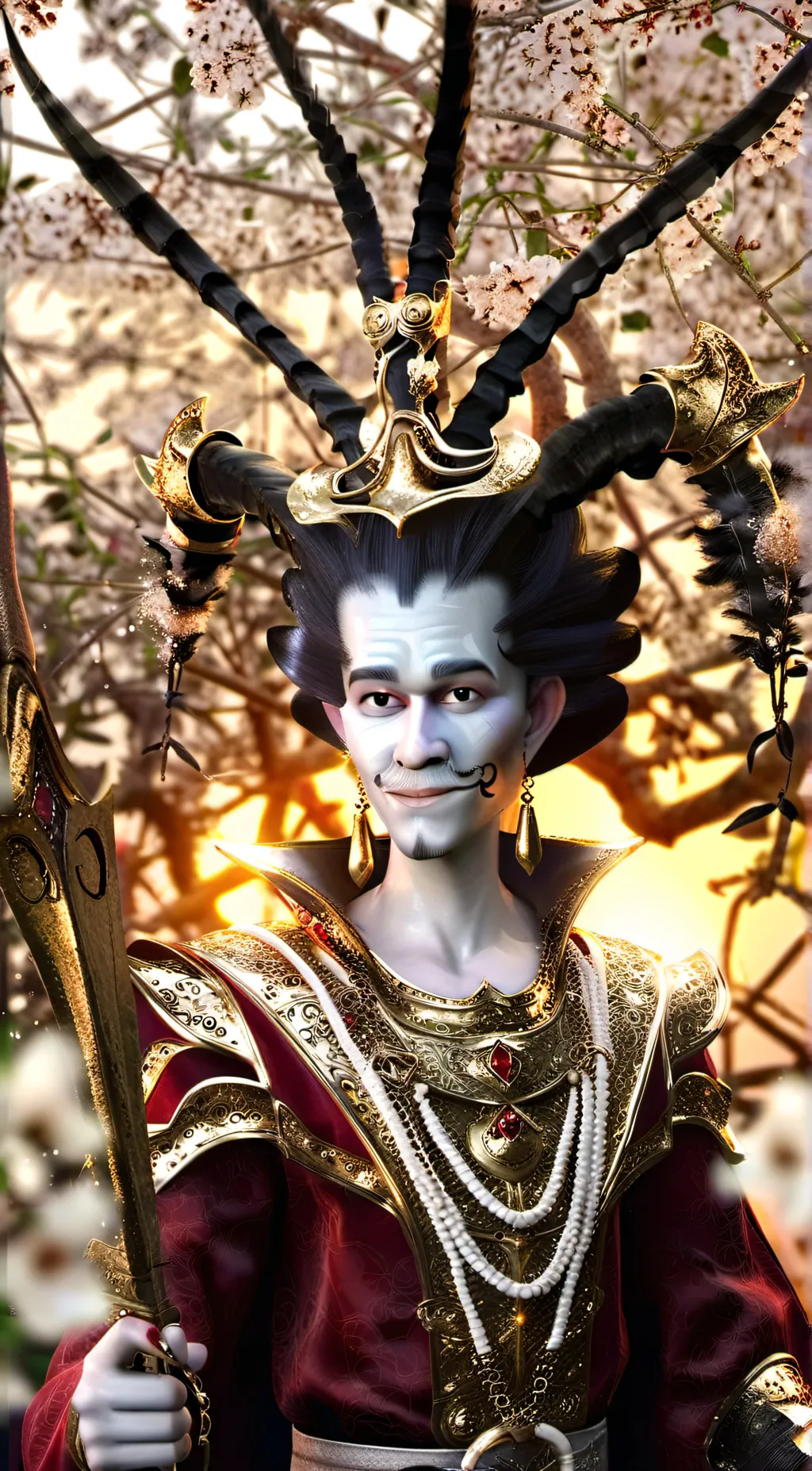 ai character: Metracity background