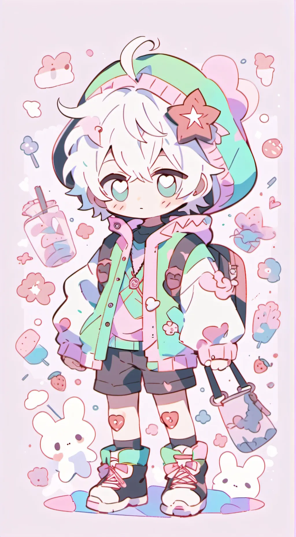 ai character: Harry potter  background