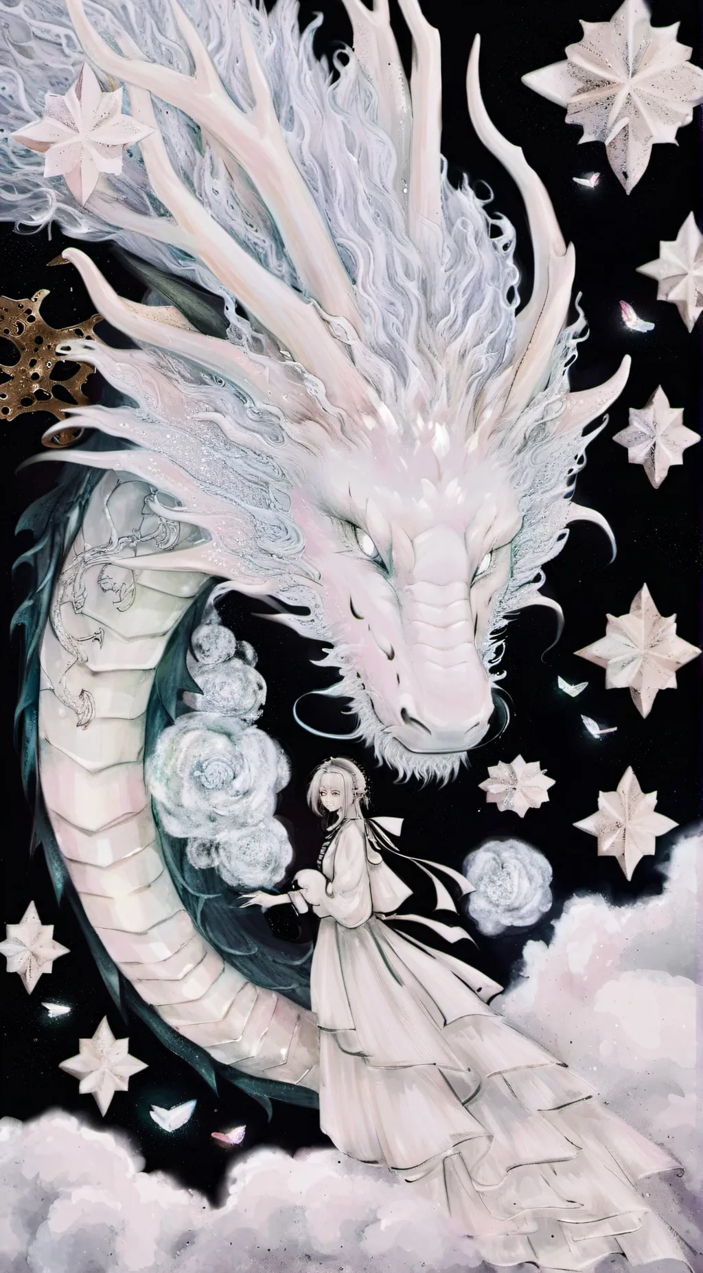 ai character: Luna background