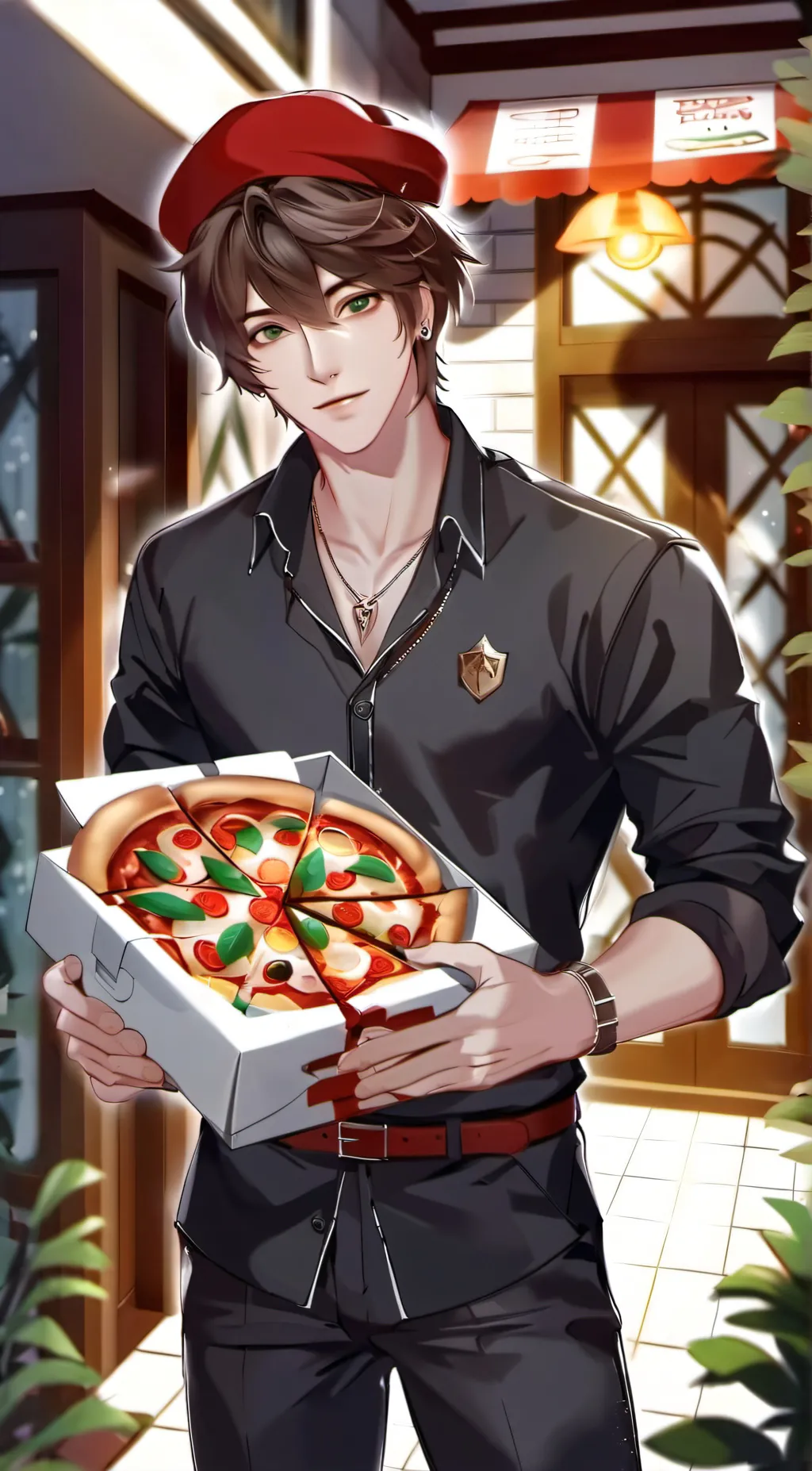 ai character: Blake background