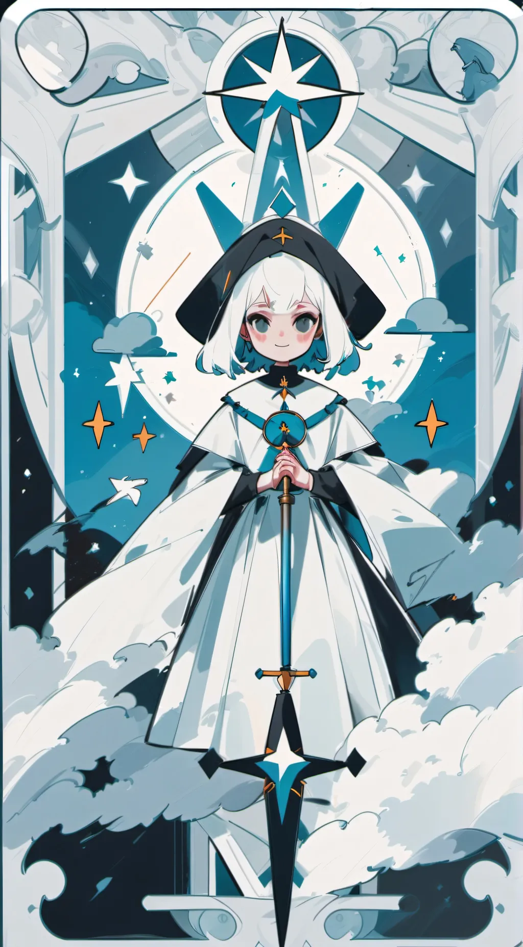 ai character: HH x Cash and nico background