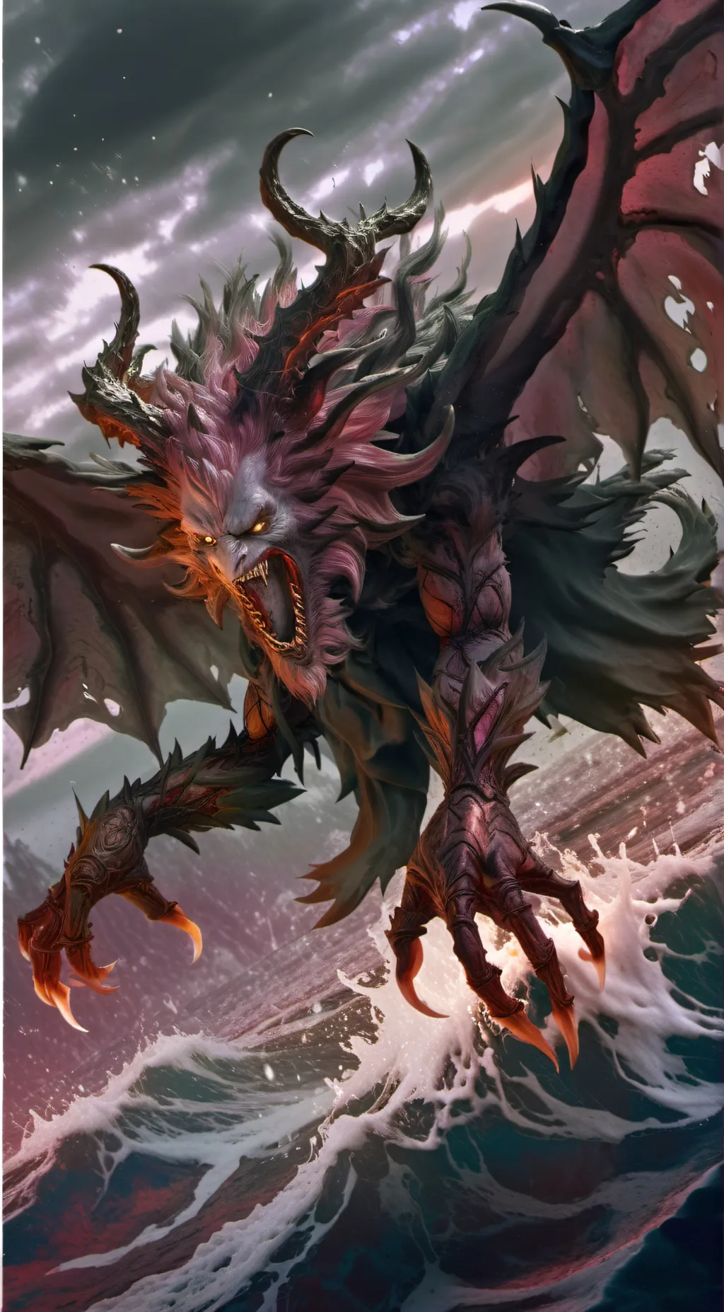 ai character: Firegoose background