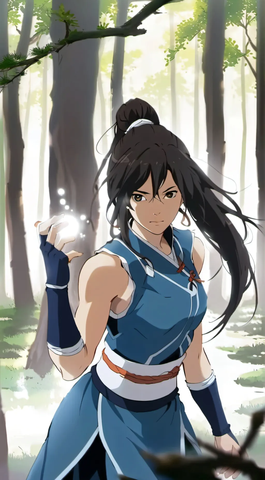 ai character: korra background