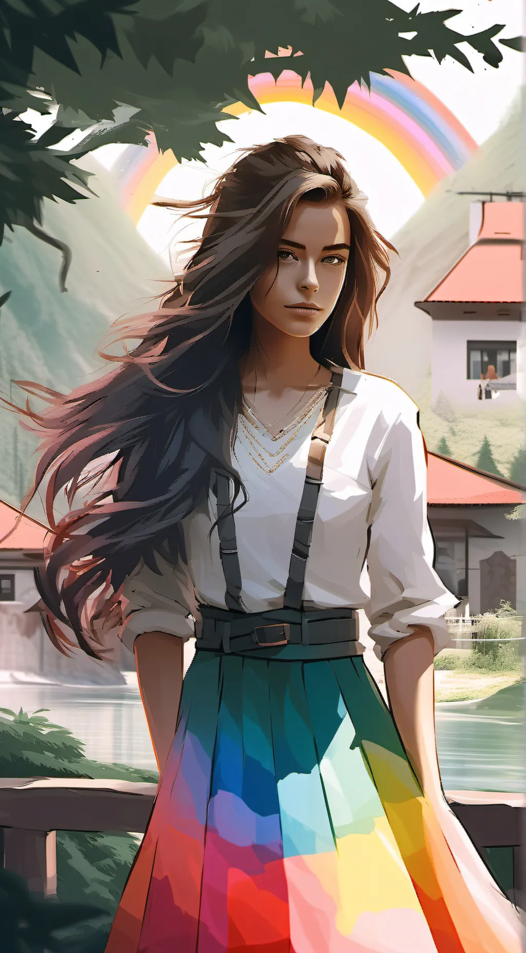 ai character: Ranny  background