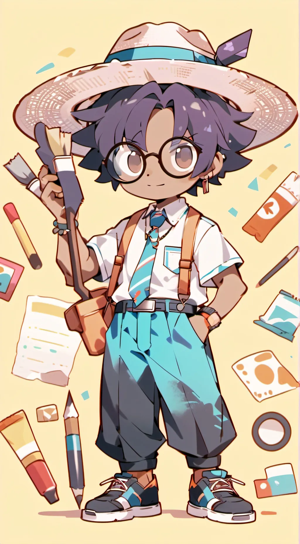 ai character: xerroz background