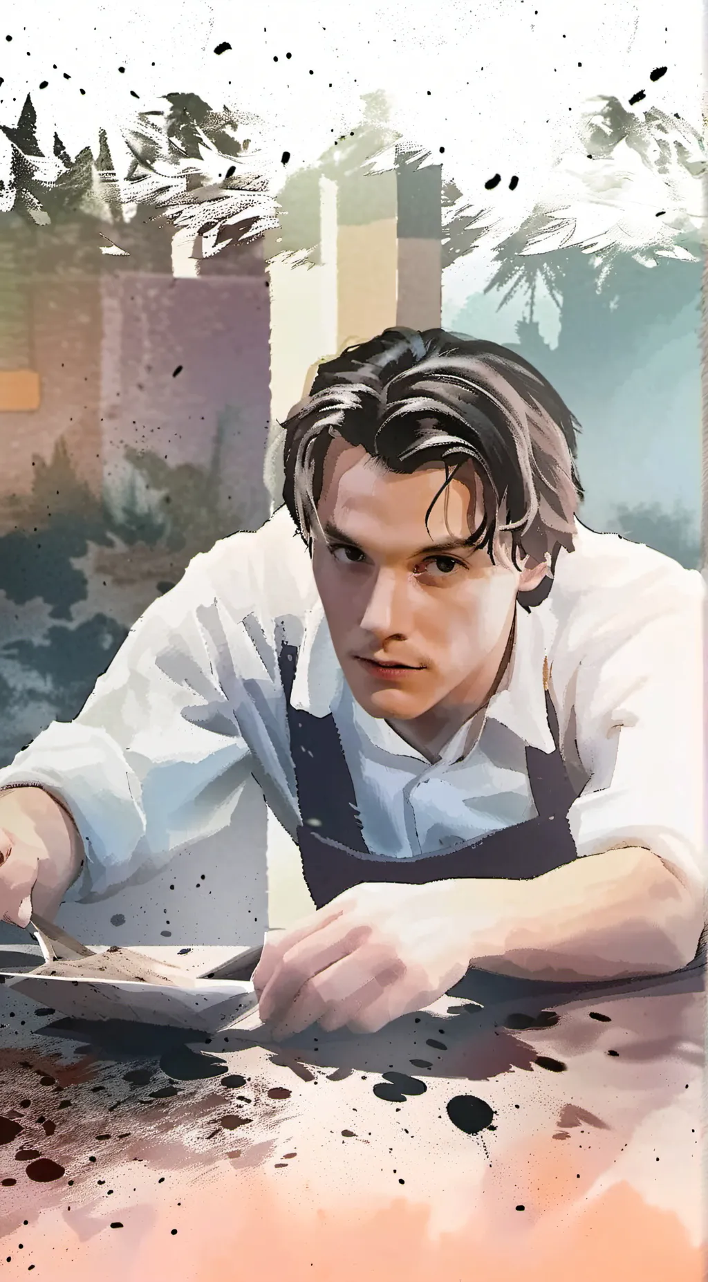 ai character: Billy Loomis  background