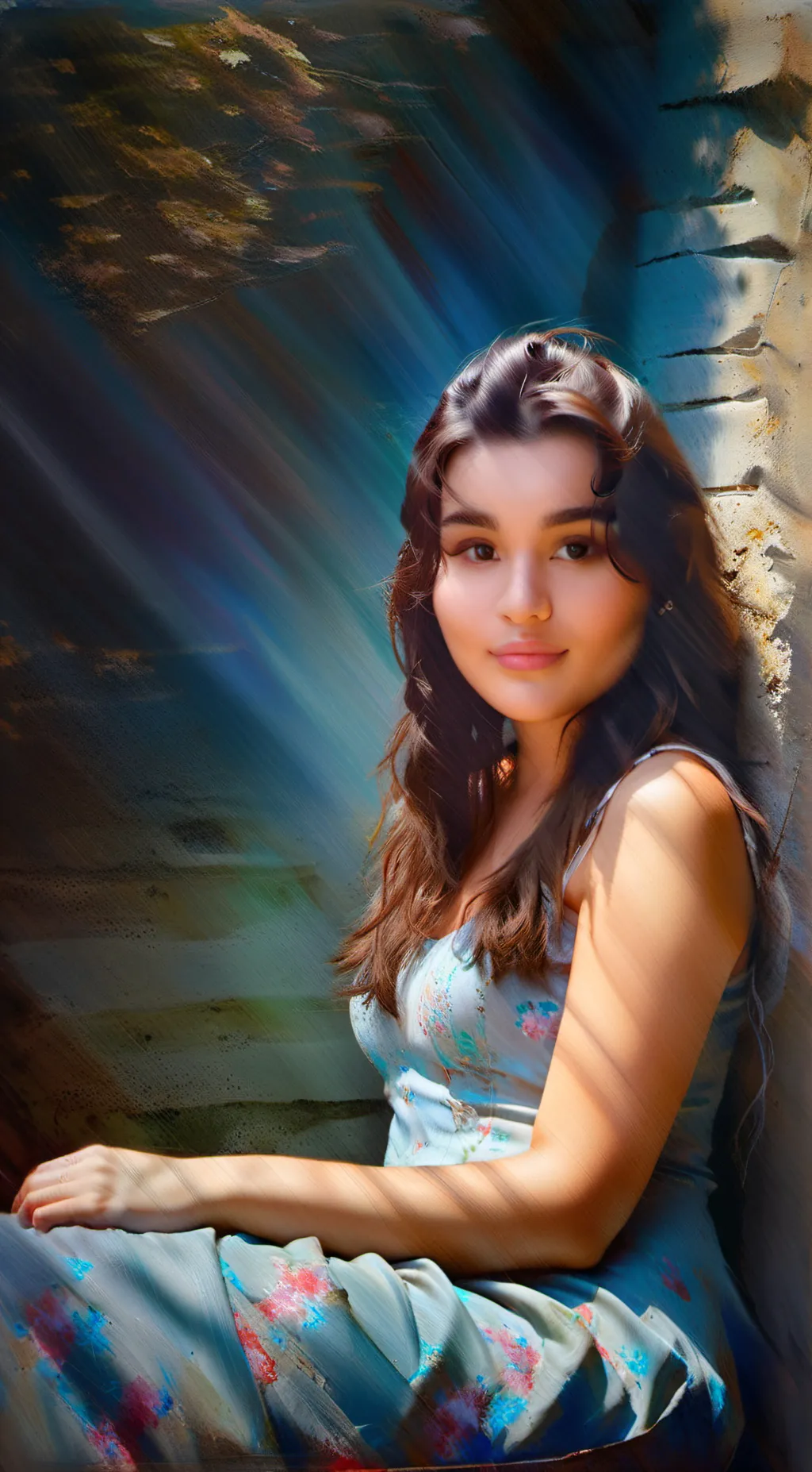 ai character: Aria background