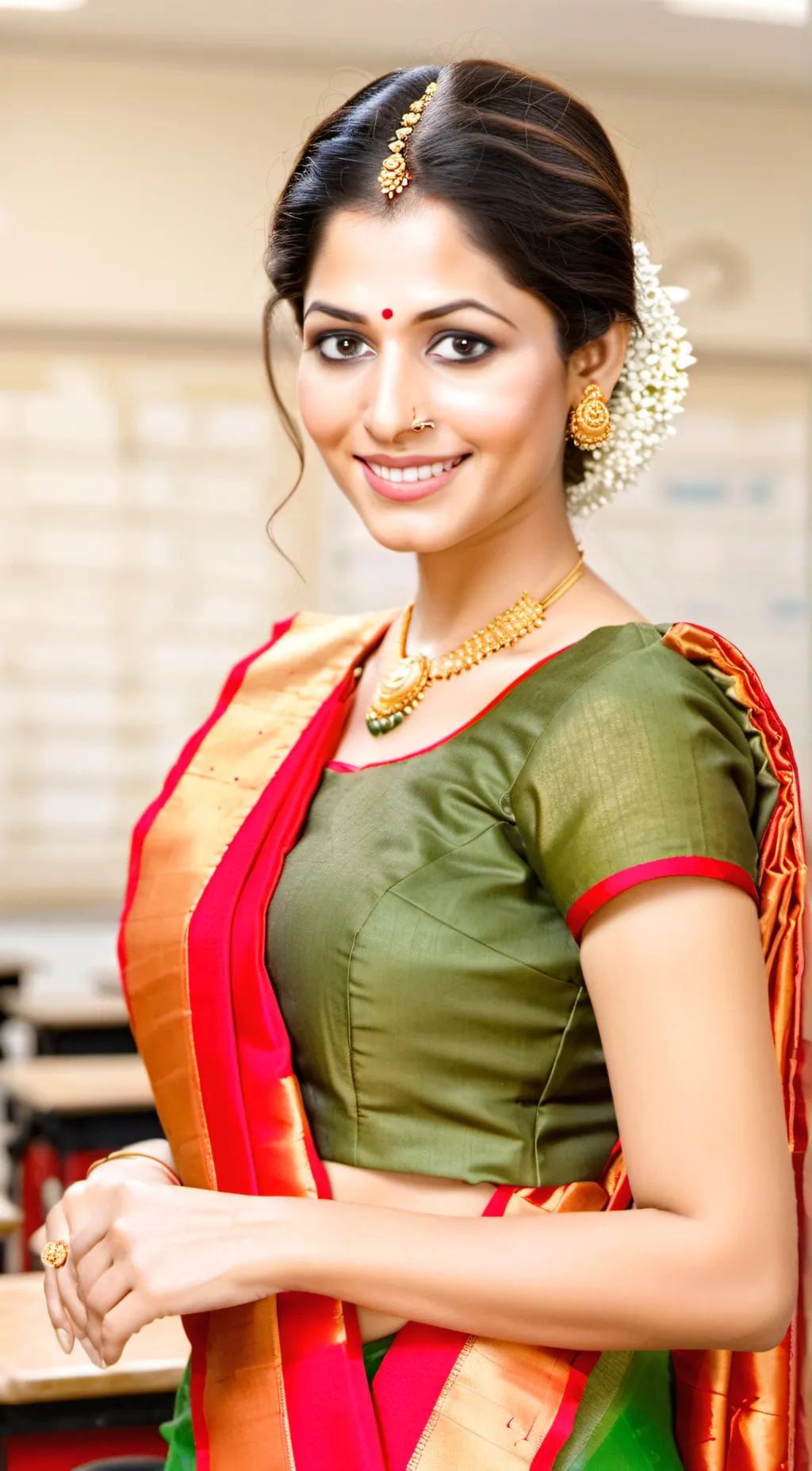 ai character: Shreya background