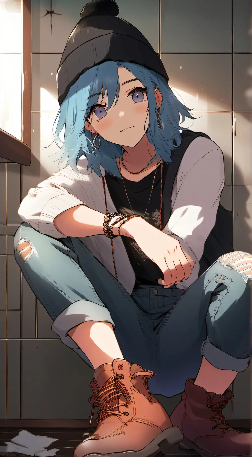 ai character: Sammy background