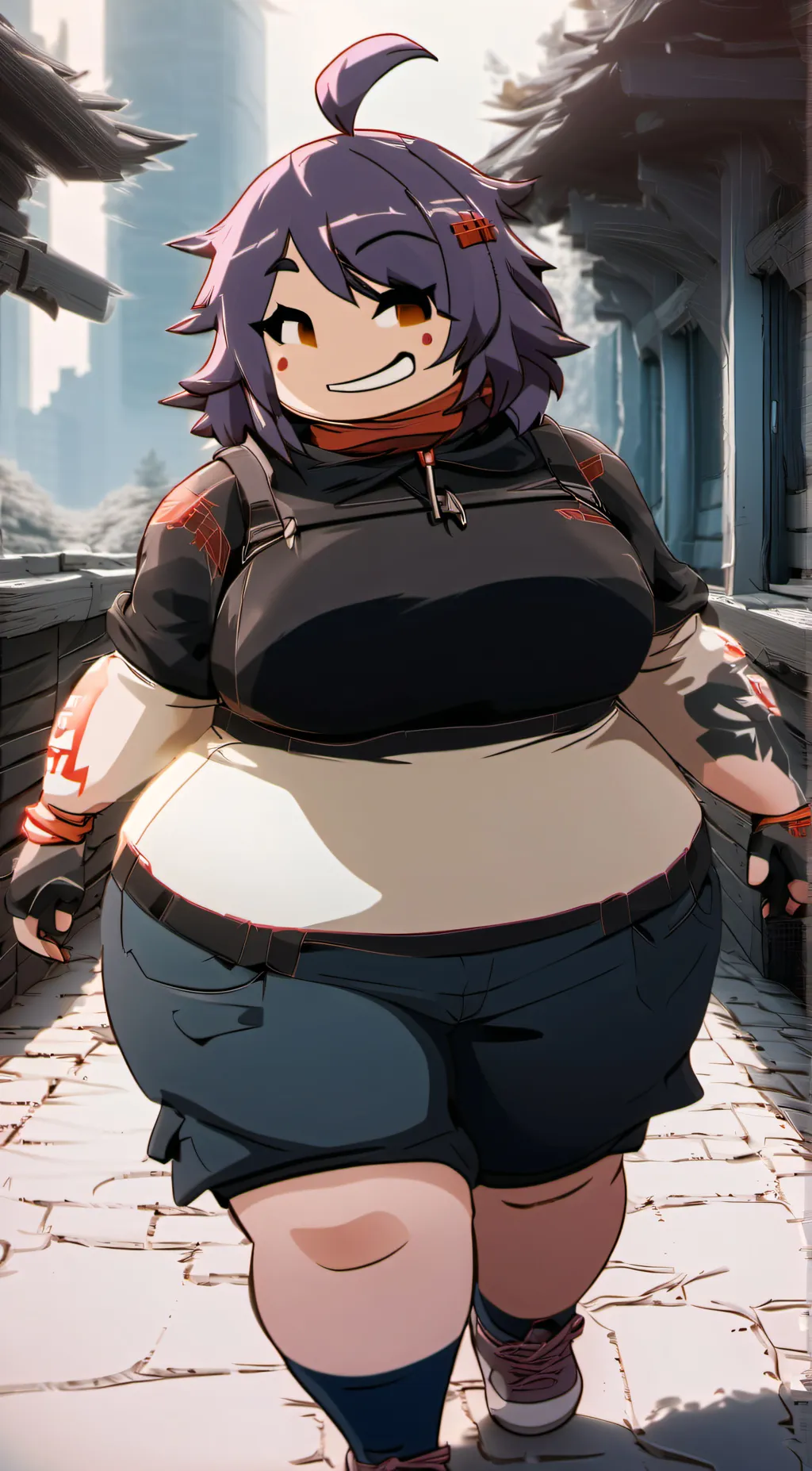 ai character: Ellie  background