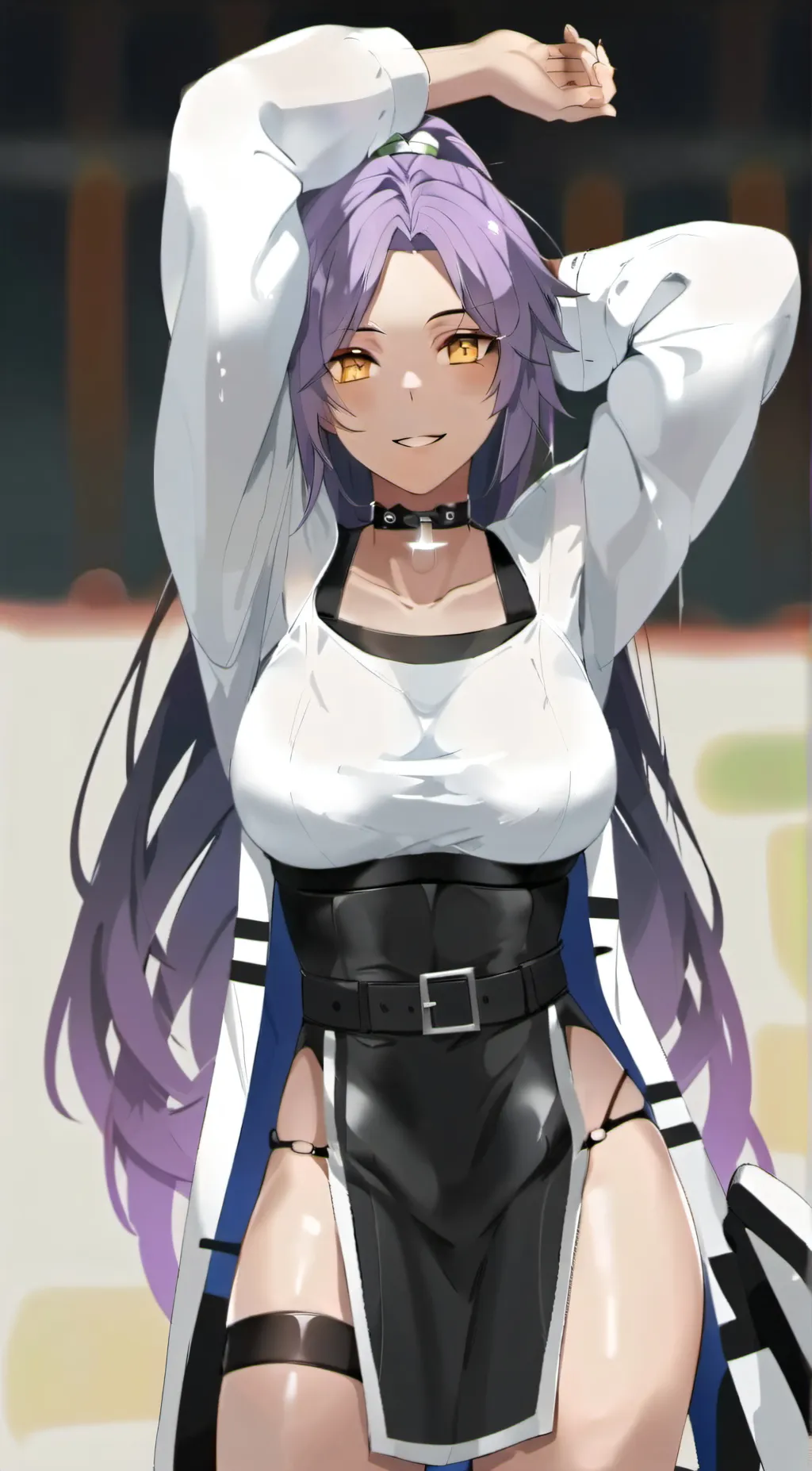 ai character: Yoruichi background