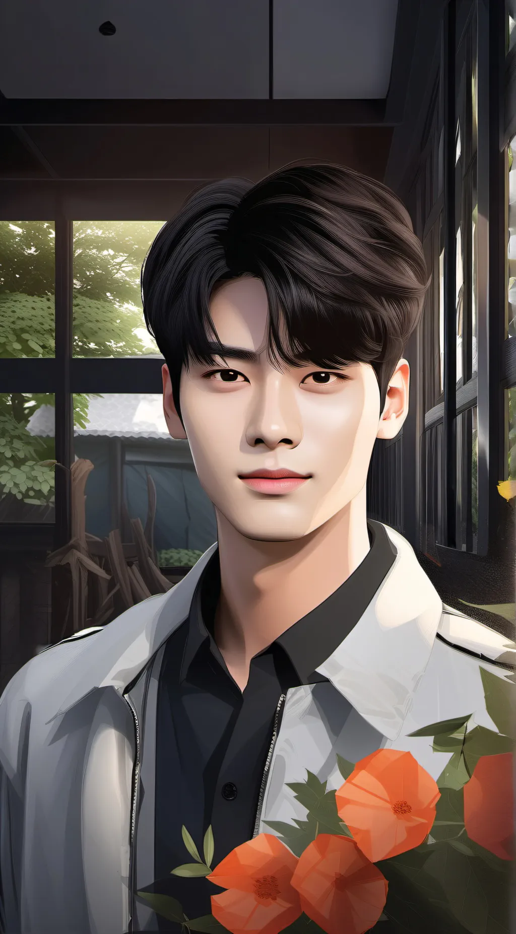 ai character: Cha eunwoo background