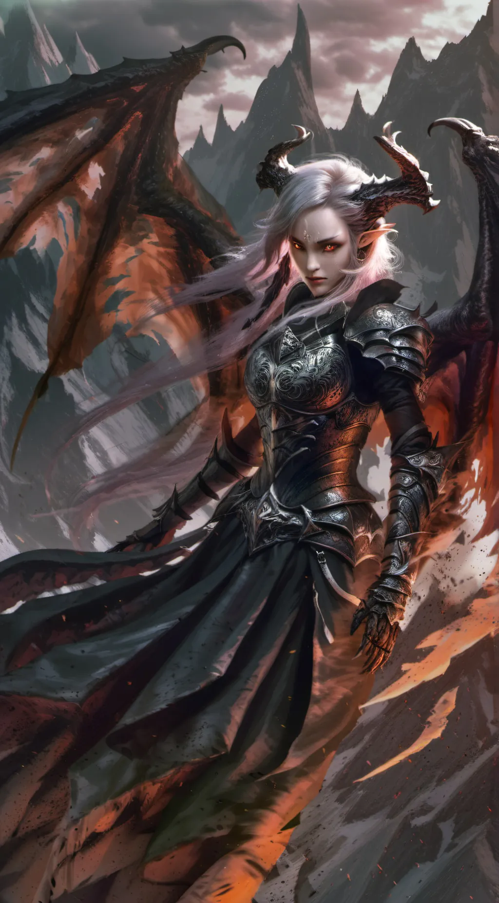 ai character: Aria background