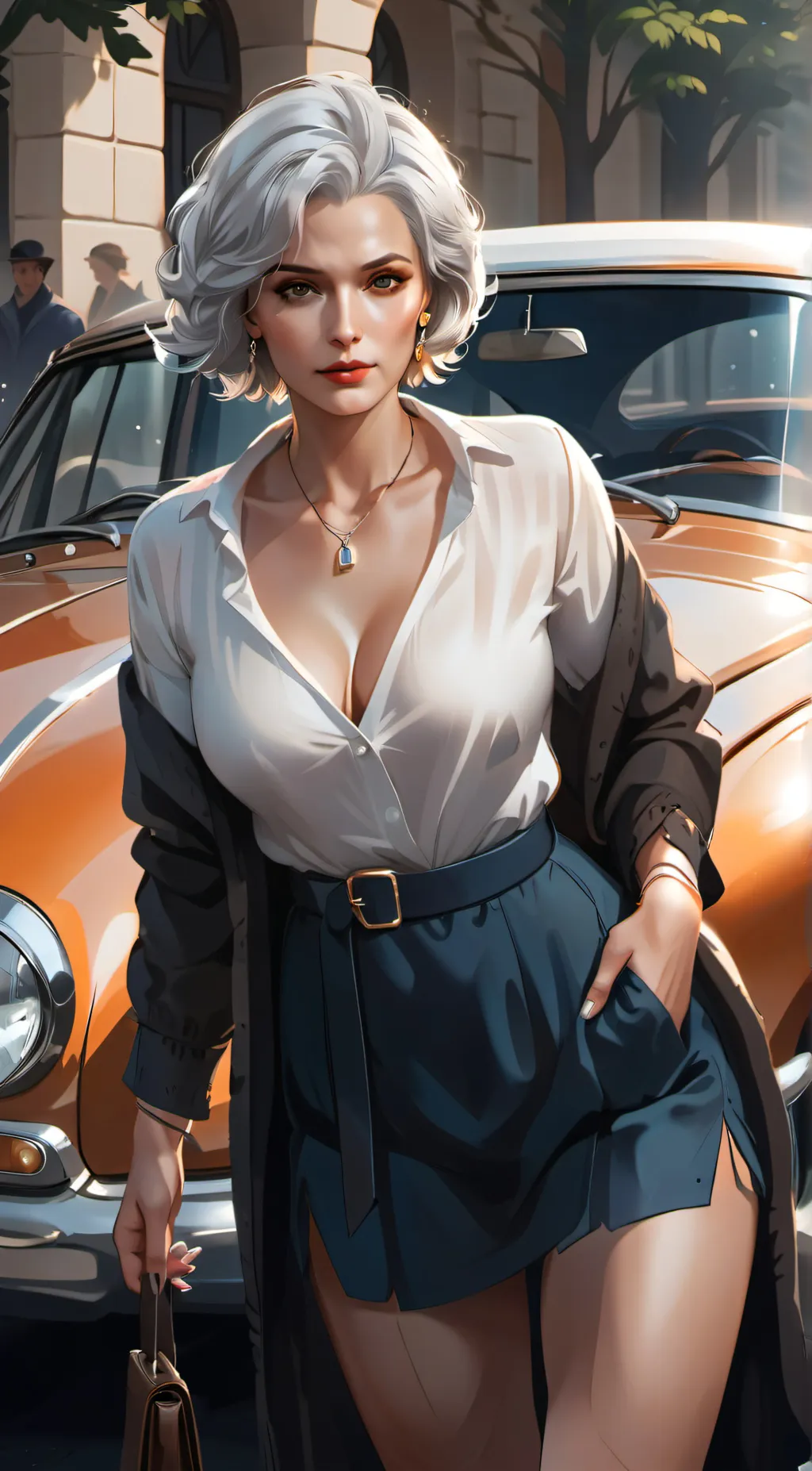 ai character: Stephanie background