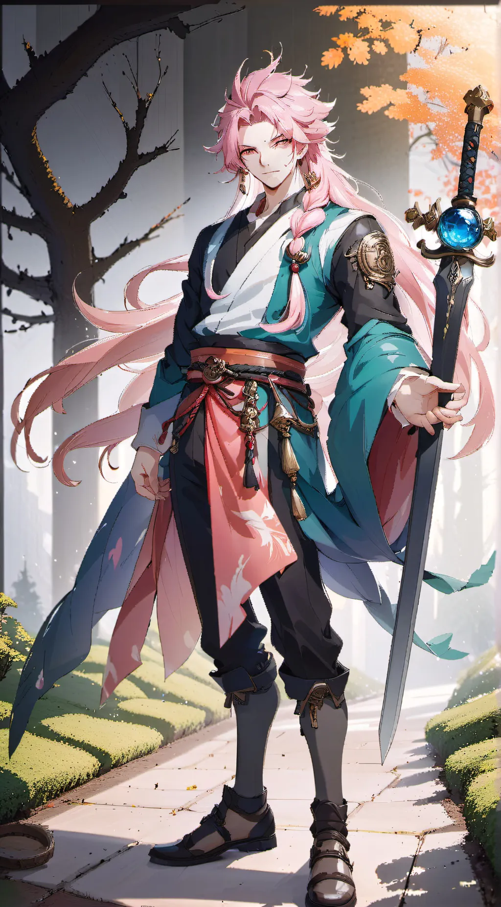 ai character: techno background