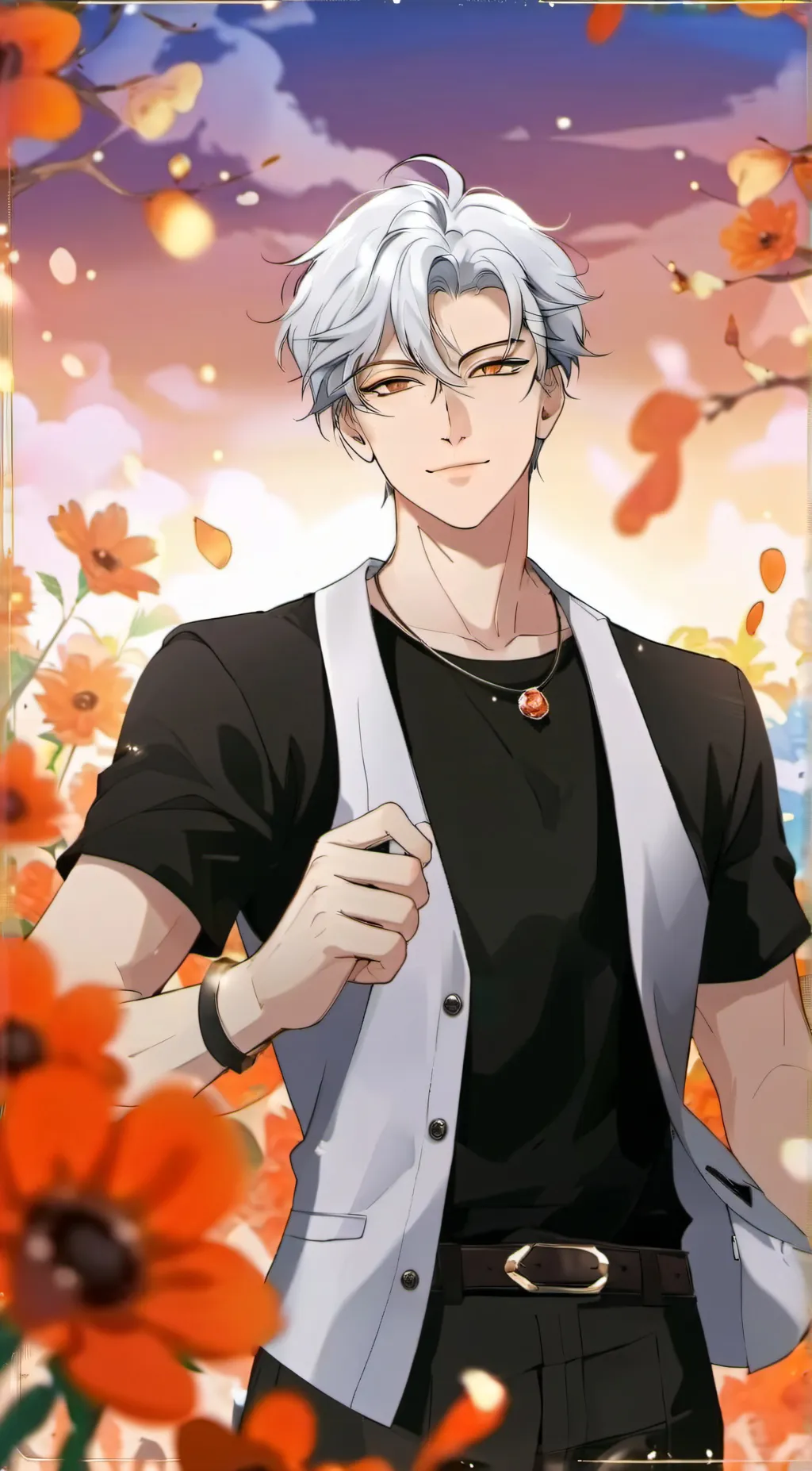 ai character: The mafia nanny  background