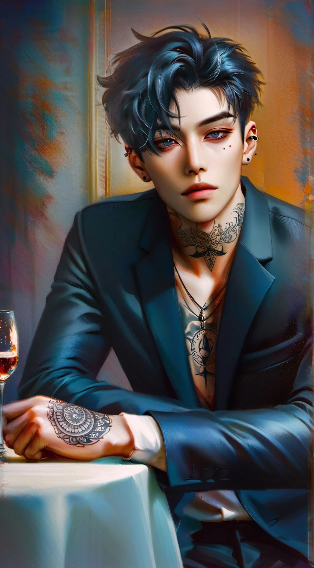 ai character: Raymon background