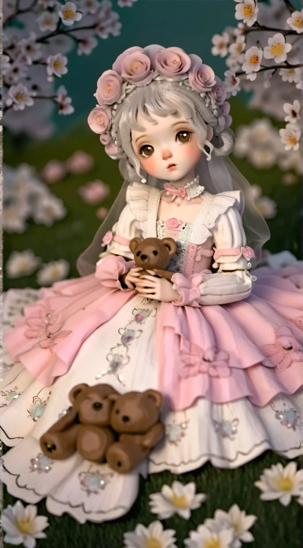 ai character: shine background