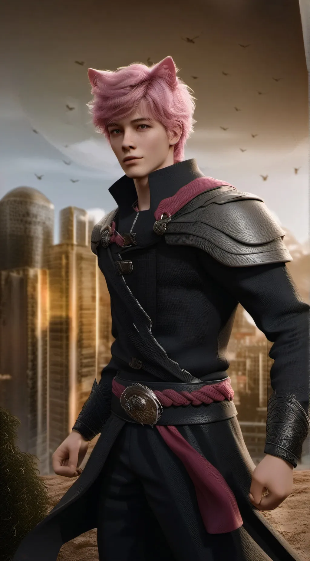 ai character: Damian background