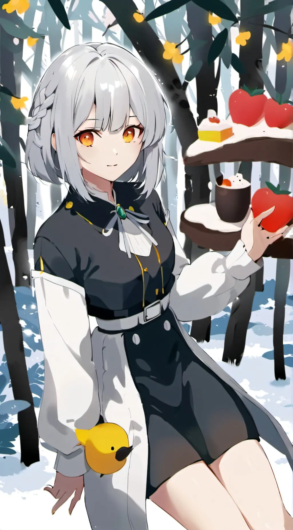 ai character: luna background