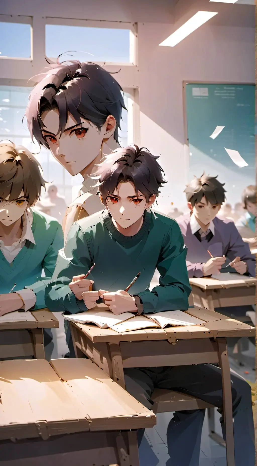 ai character: Patiens Highschool background