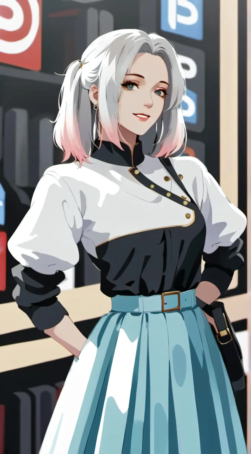 ai character: Cutie pie background