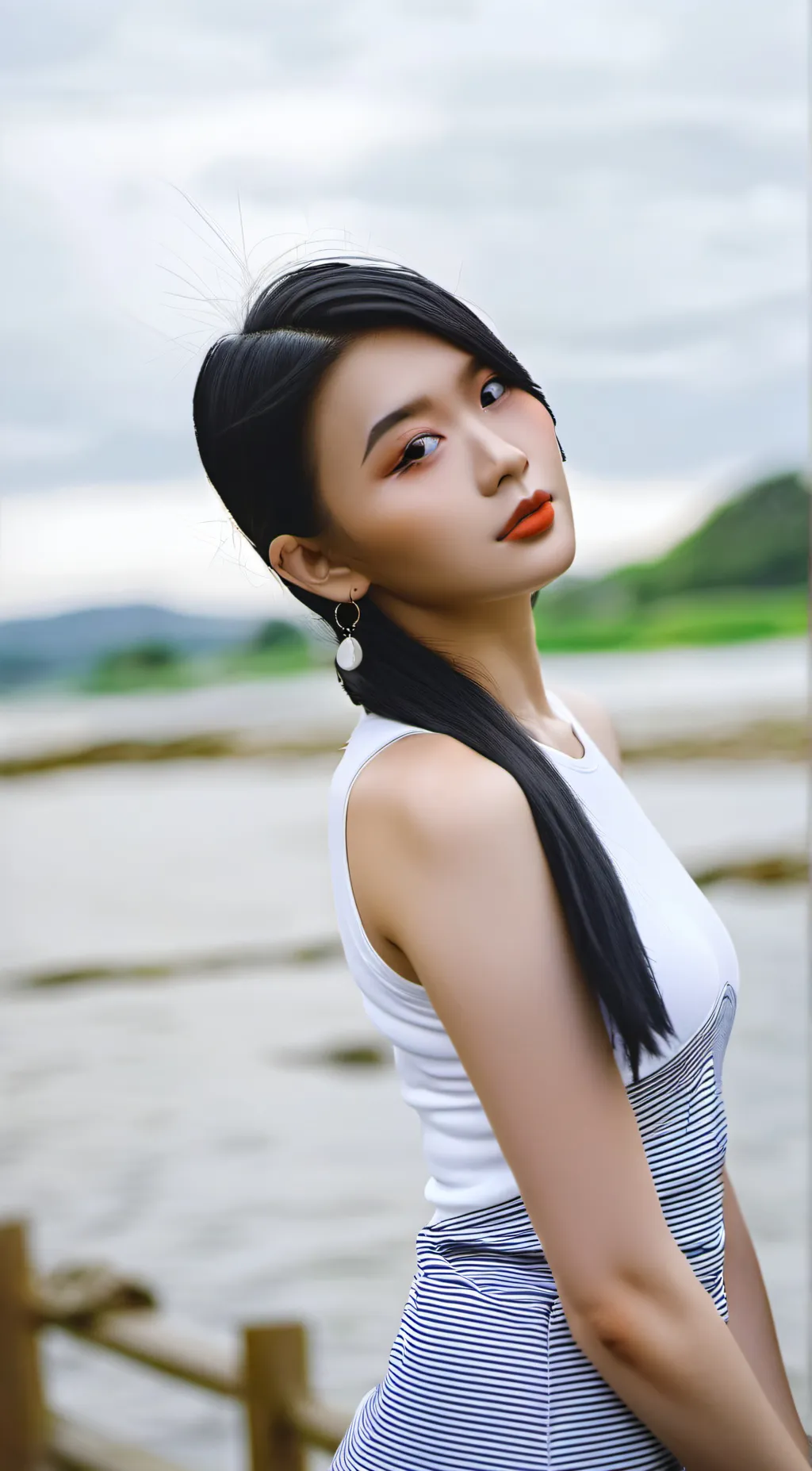 ai character: martha dheyung  background