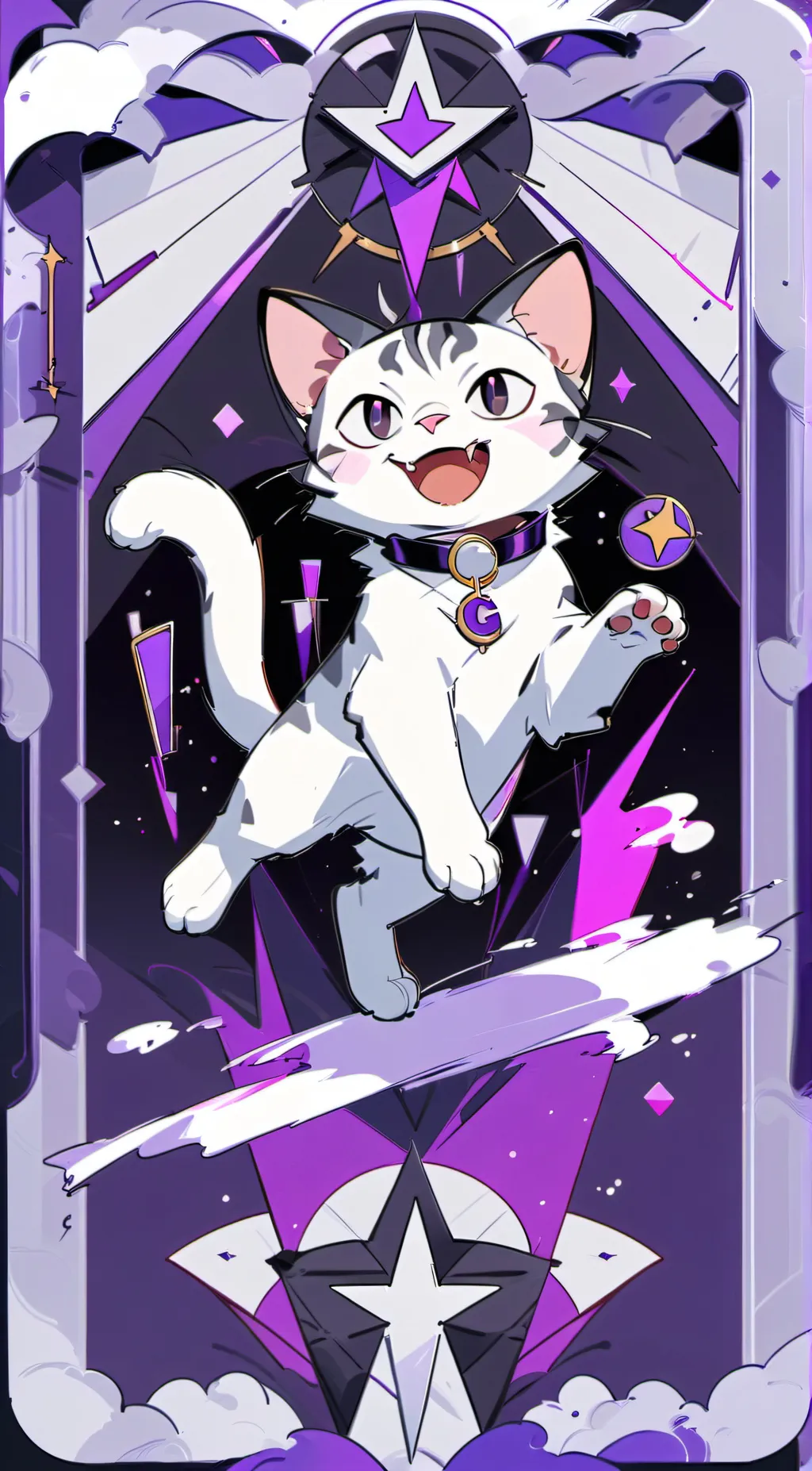 ai character: catnap background