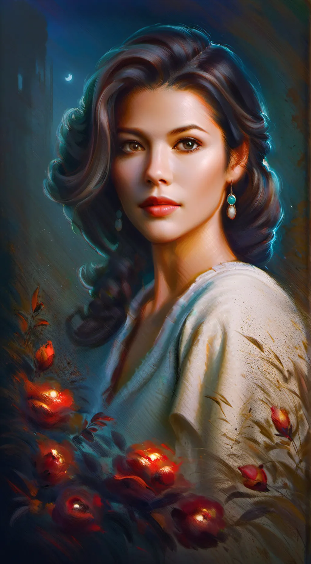 ai character: Charlotte  background