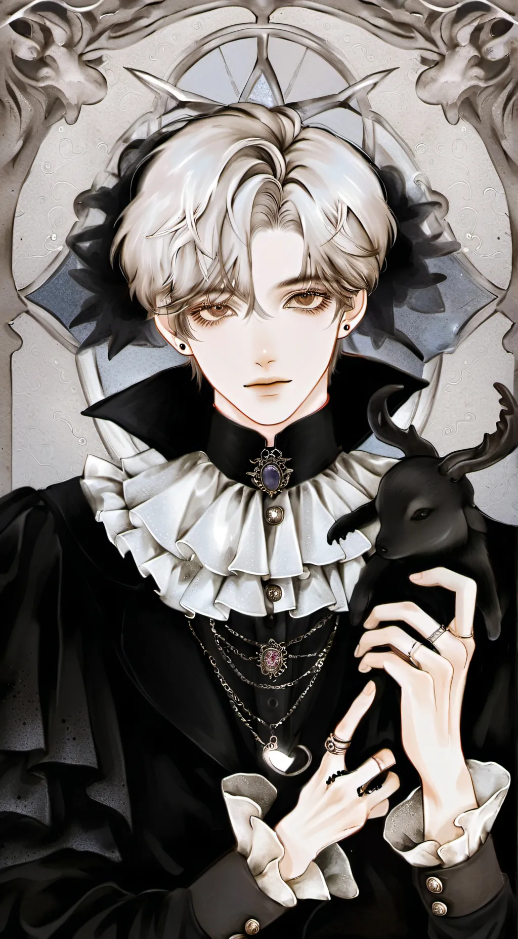 ai character: angelo background