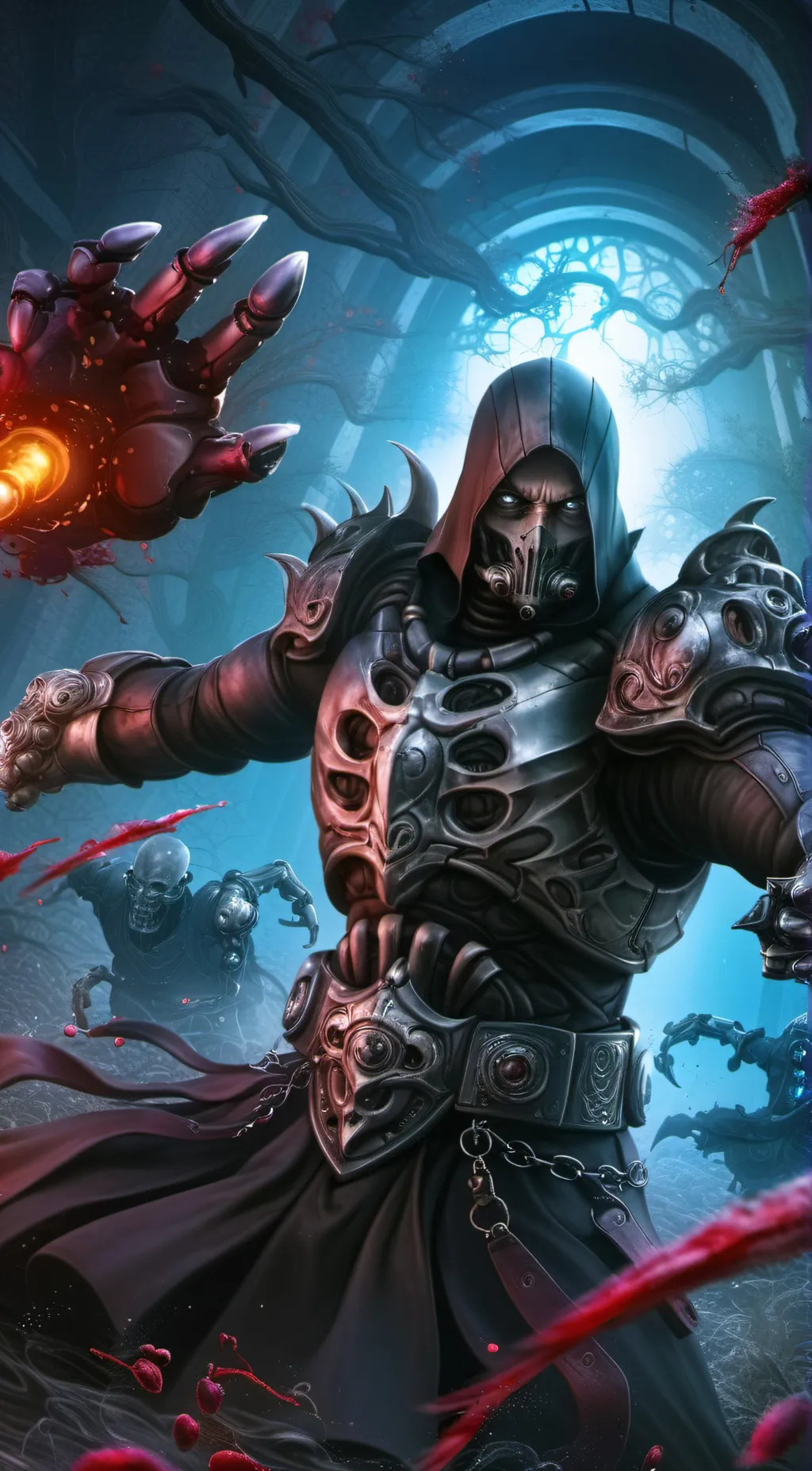 ai character: The dark lord background