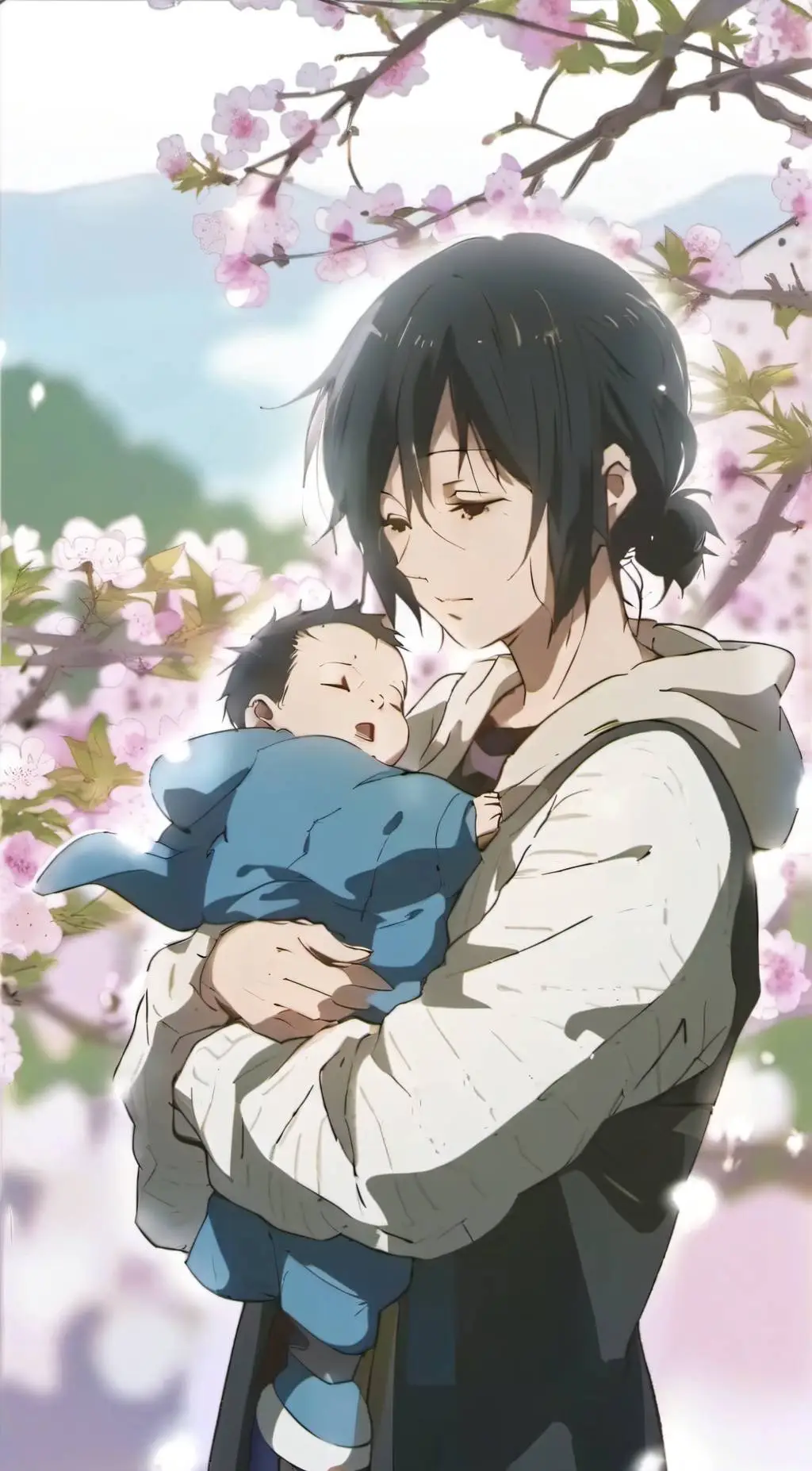 ai character: mamaguro and toji background