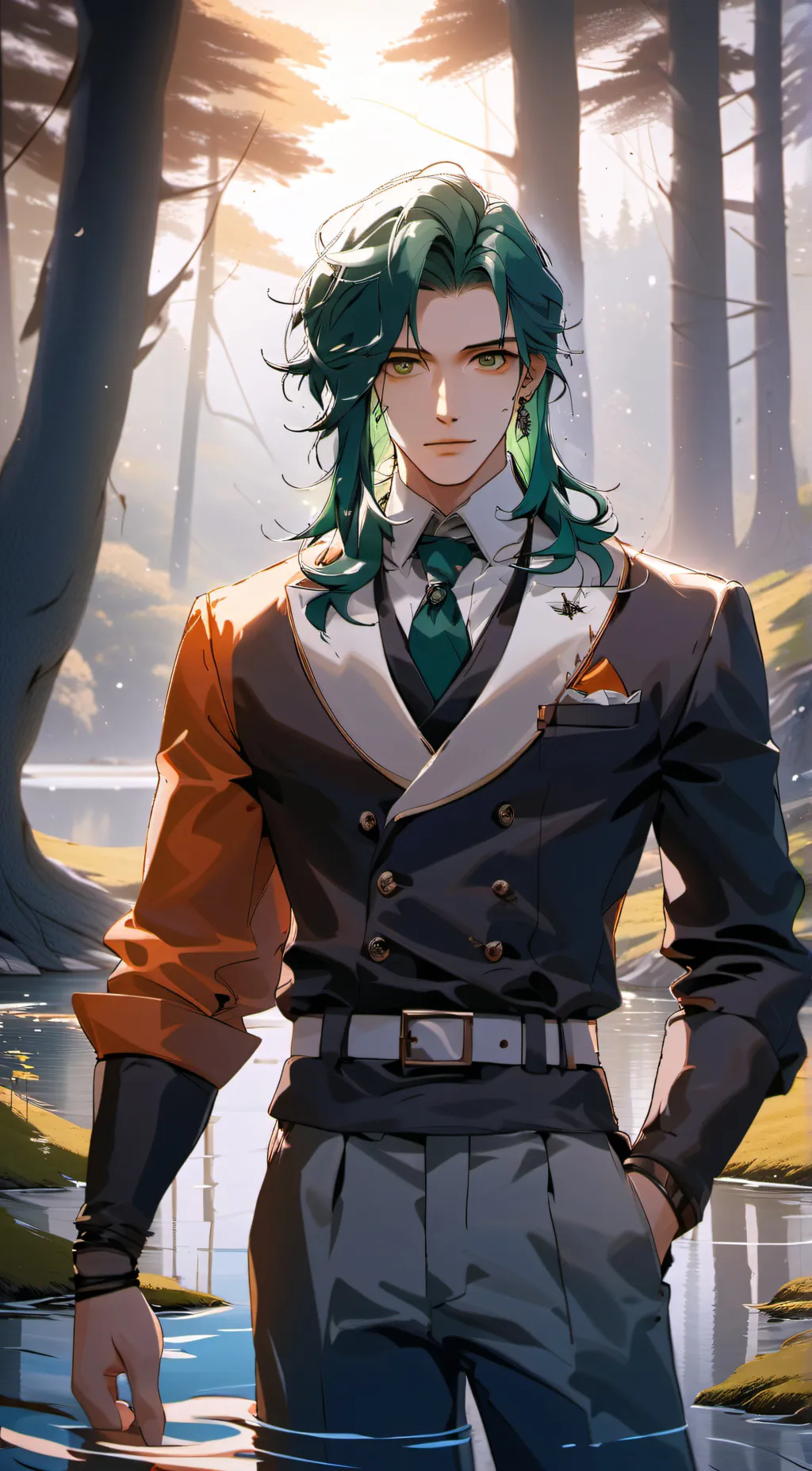 ai character: Phill Harris  background