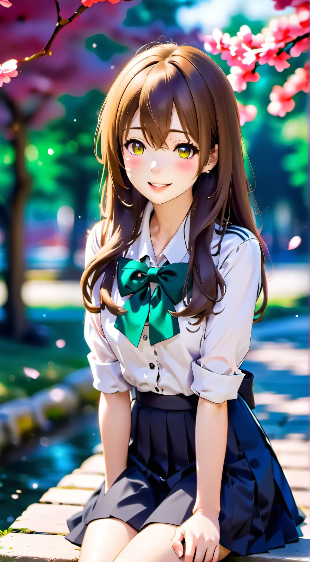 ai character: Cindy background