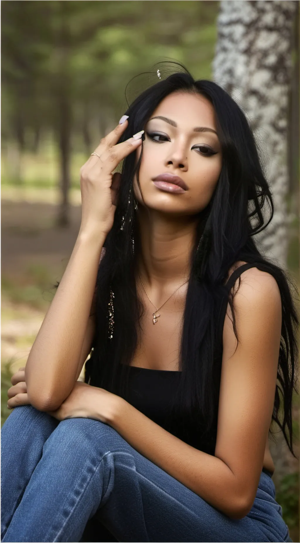 ai character: Marie background