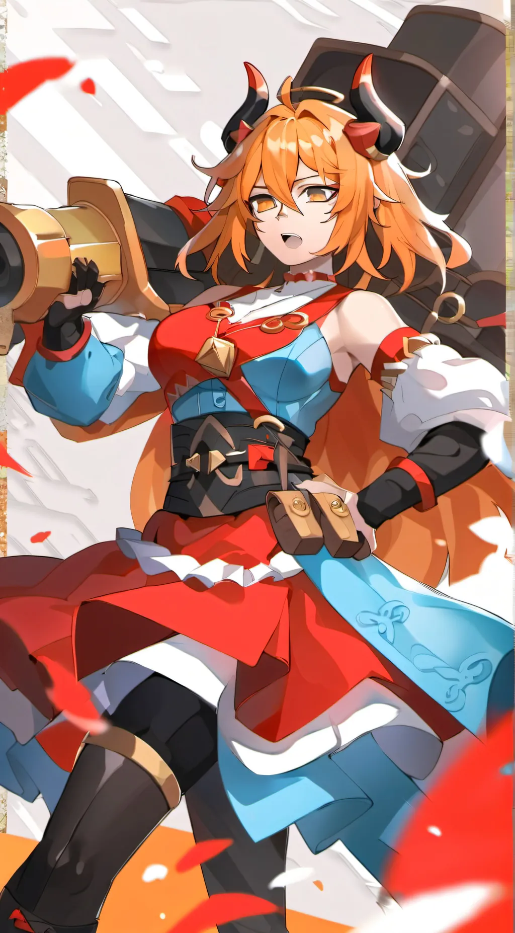 ai character: Aria background