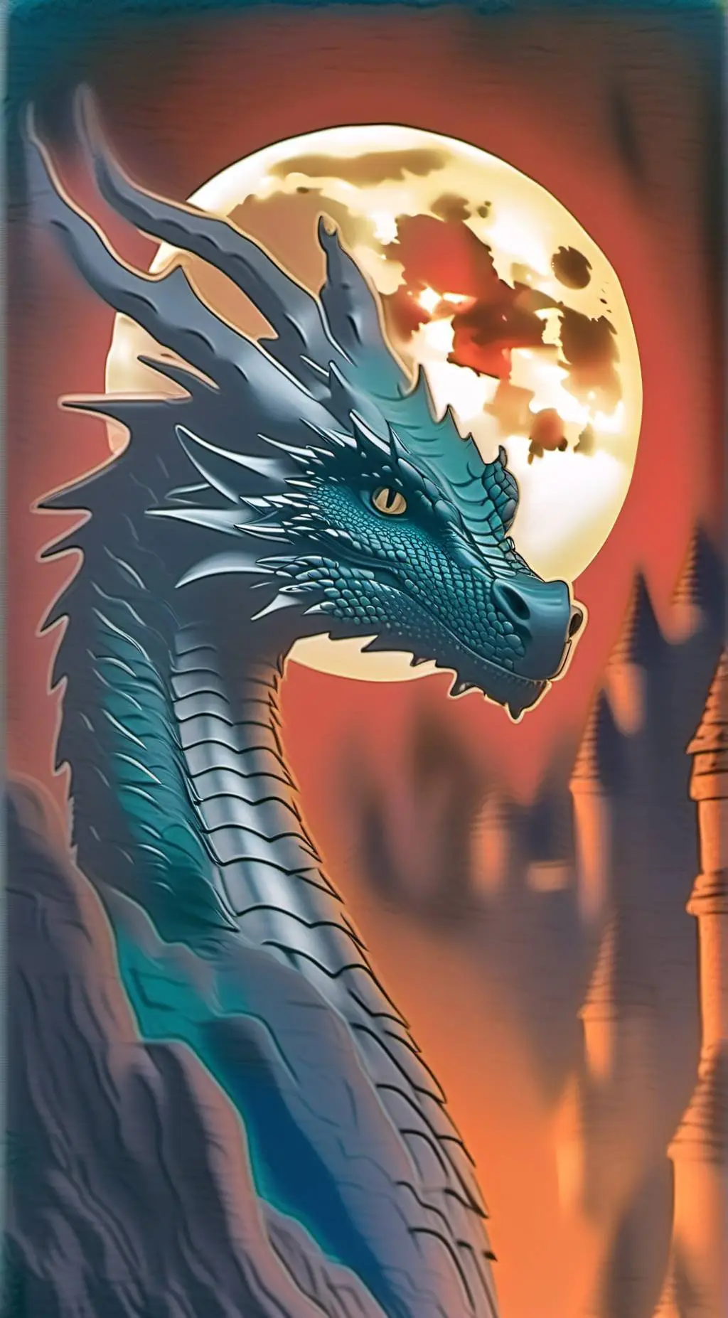 ai character: Dusk the nightwing background