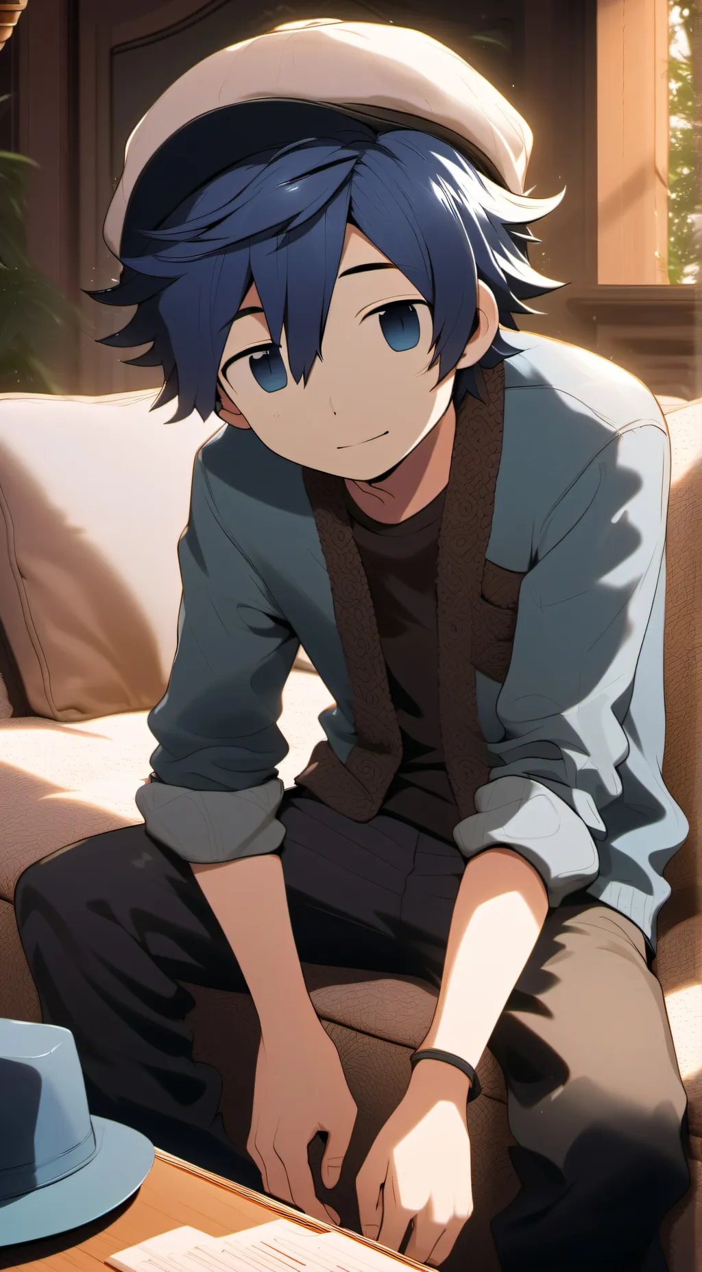 ai character: Carry me x mha background