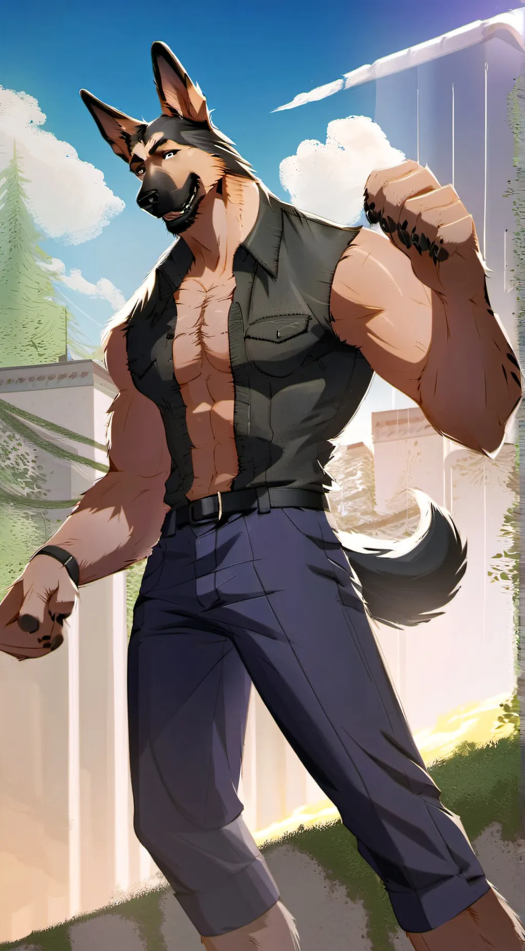 ai character: Kyle background