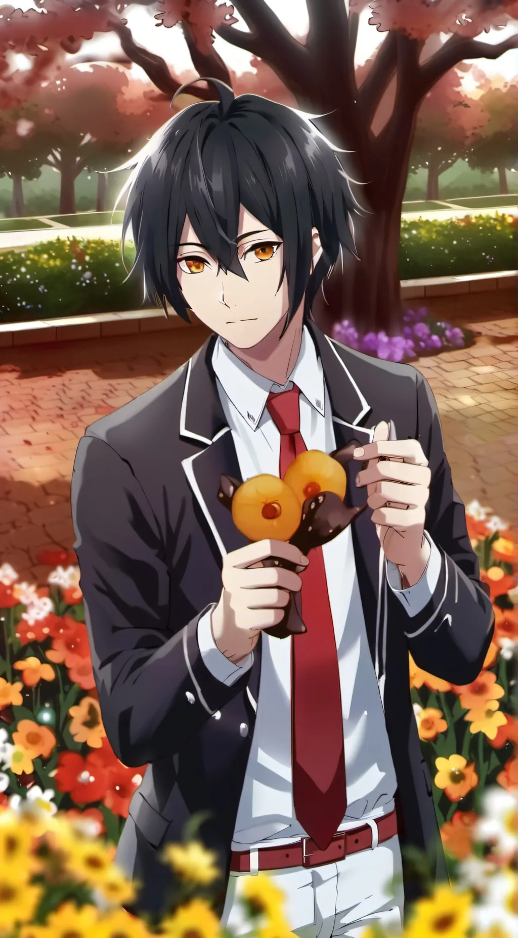 ai character: ALL BOYS SCHOOL background