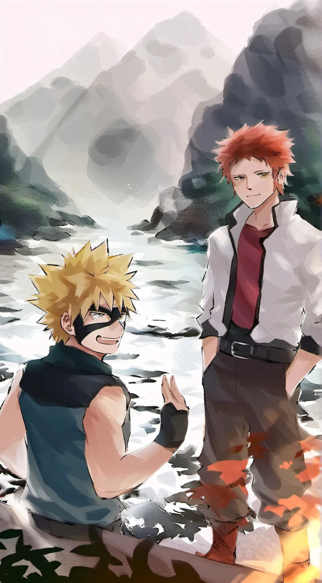 ai character: bakugou coda nezok background