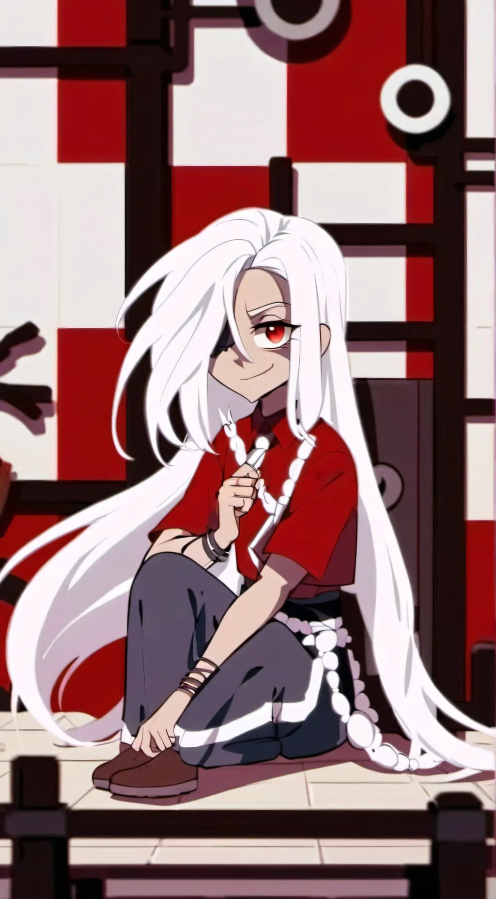 ai character: Hh background