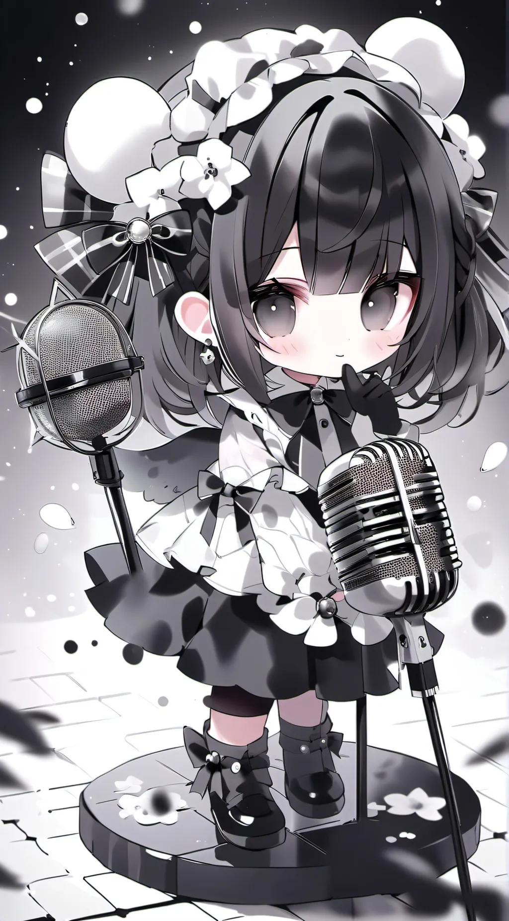 ai character: VRCHAT World background