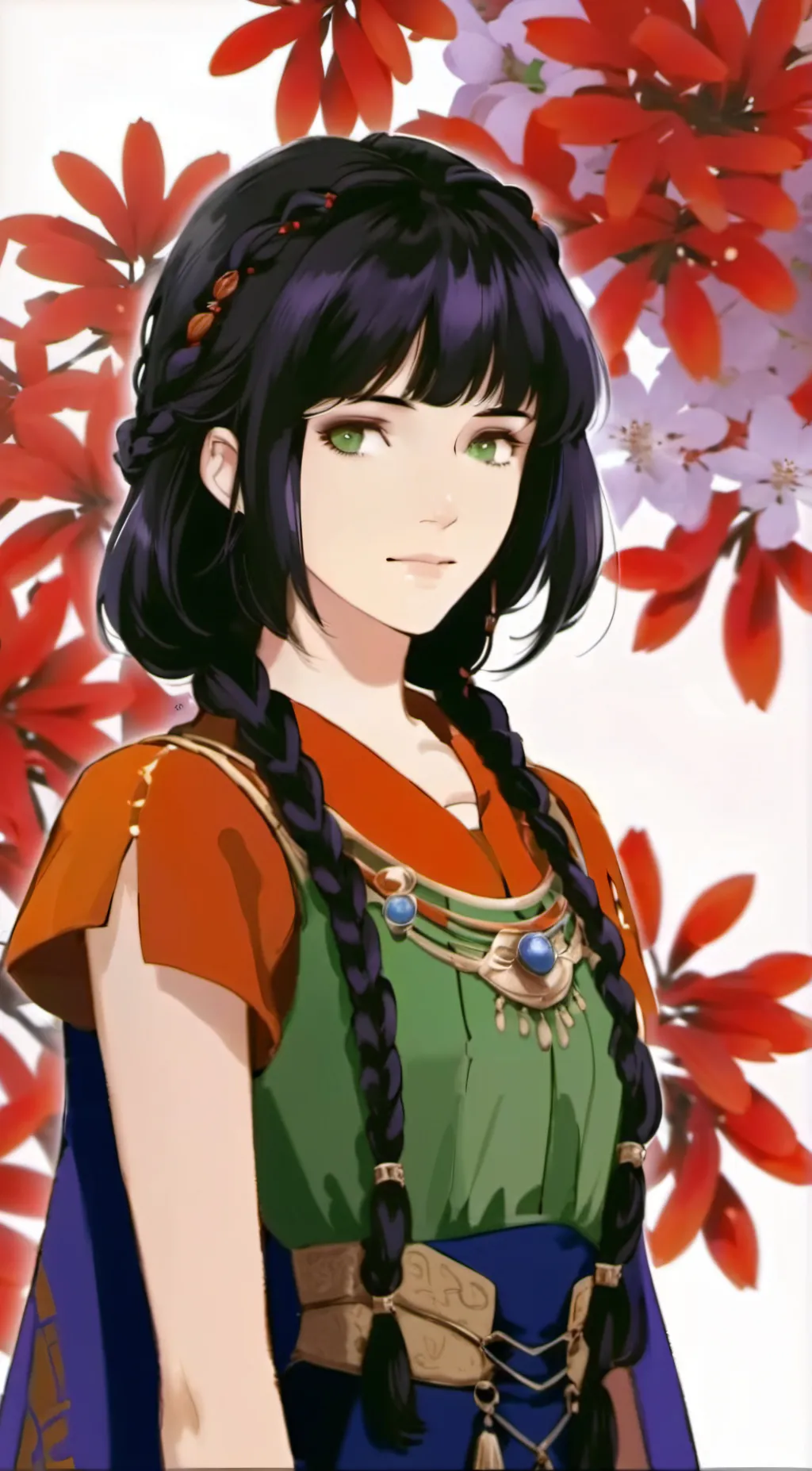 ai character: ZAEKO Von Riegan background