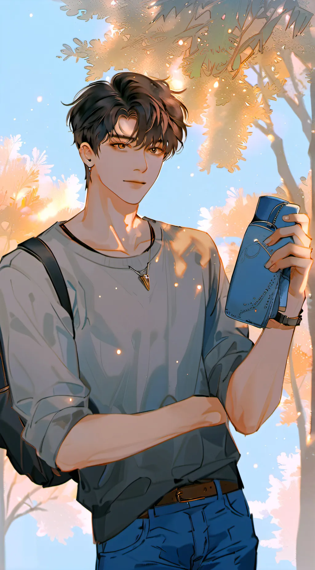 ai character: ~Isaac~ background