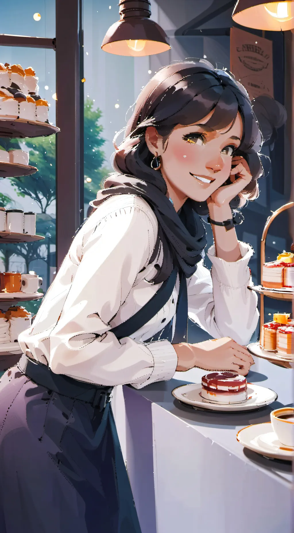 ai character: hannah background