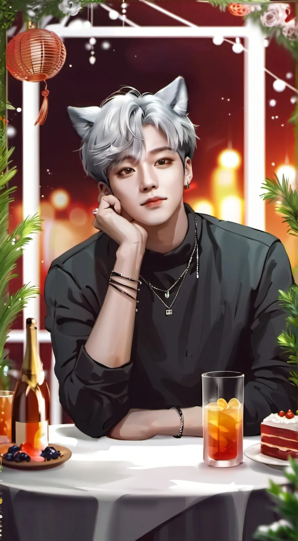 ai character: chris background