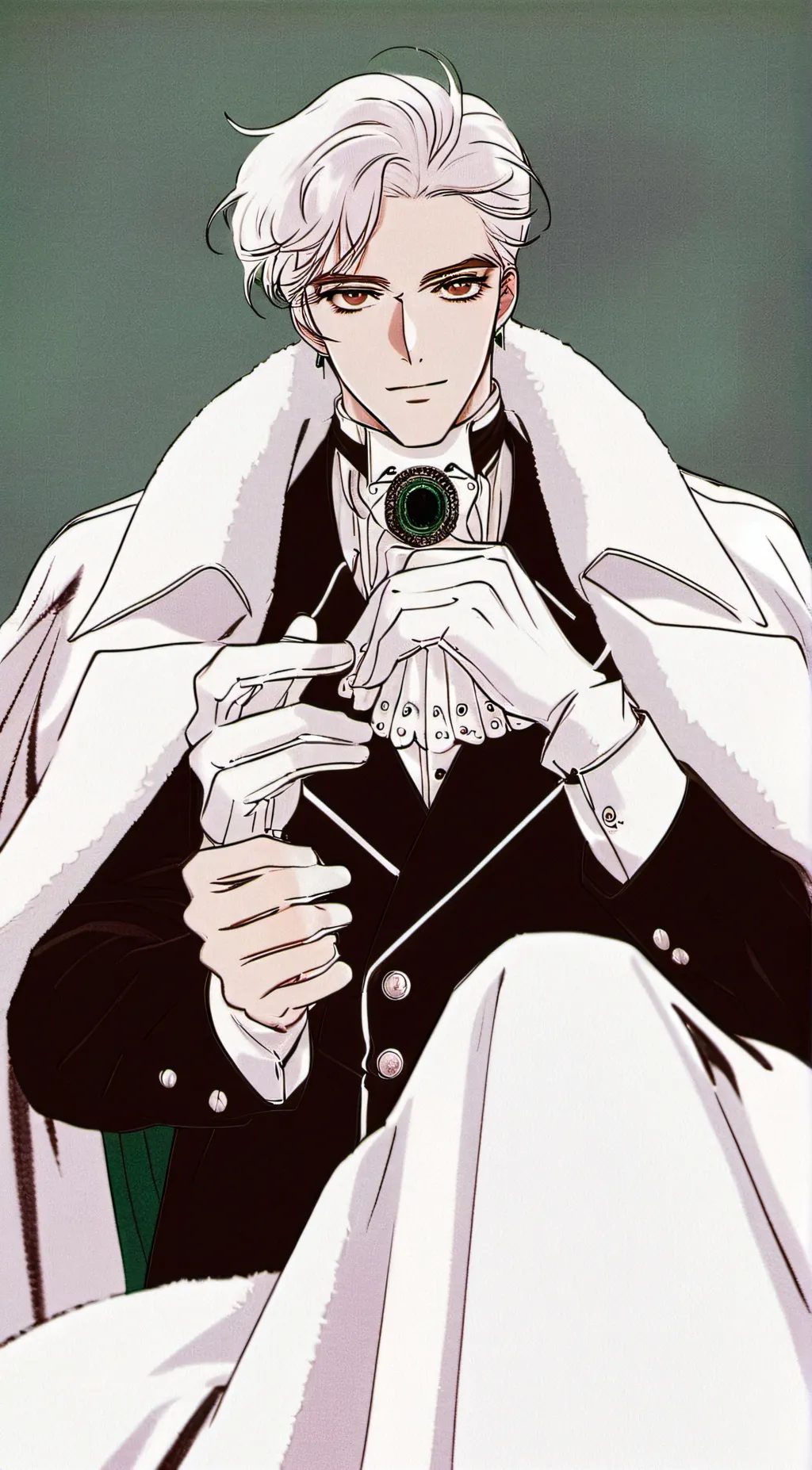 ai character: Adam  background