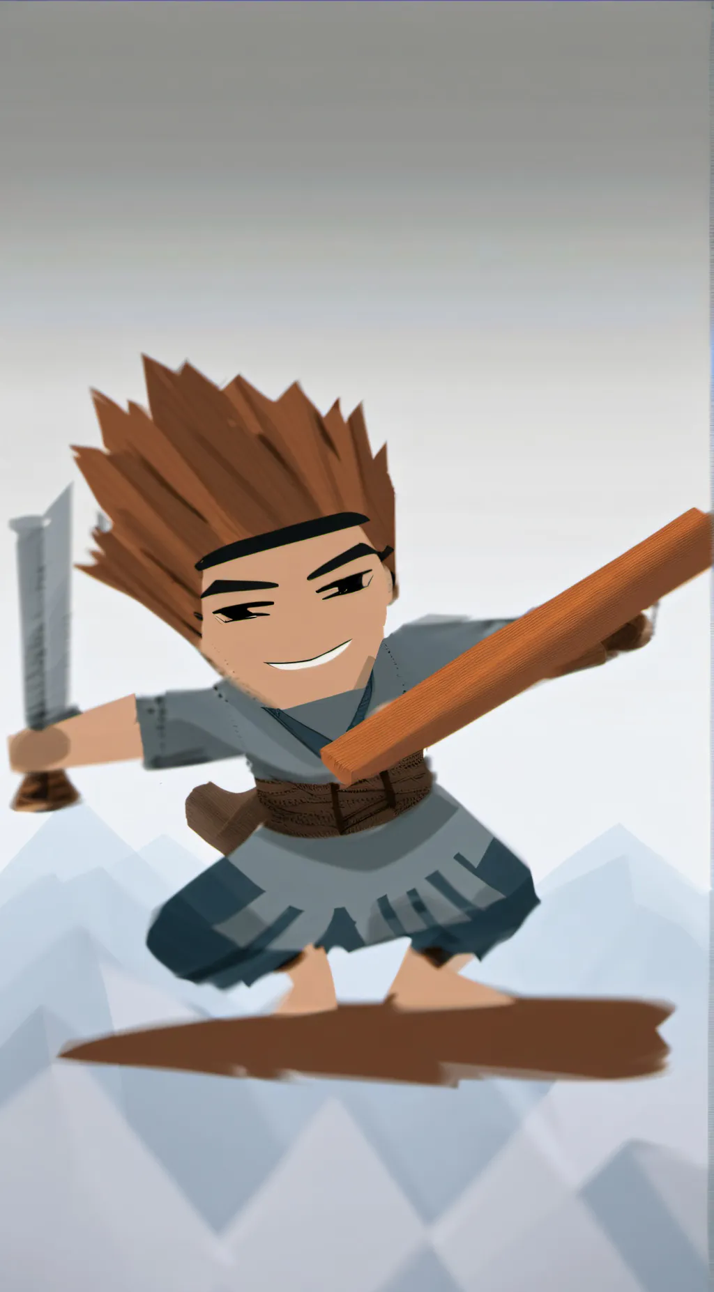 ai character: Abe background