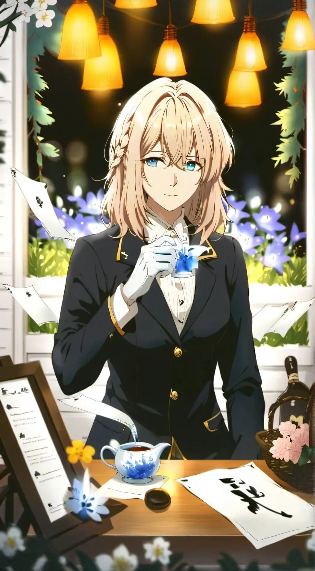 ai character: STRANGER background